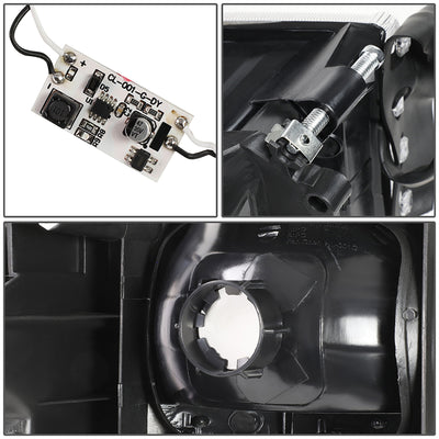 94-02-dodge-ram-headlights-led-drl-black-housing-clear-lens-amber-corner-plug-n-play-pair-hl-lb2-dr944-bk-am - 8
