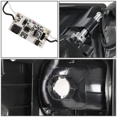 94-02-dodge-ram-headlights-led-drl-smoked-housing-smoked-lens-clear-corner-plug-n-play-pair-hl-lb2-dr944-bk-sm-cl1 - 8