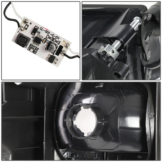 94-02-dodge-ram-headlights-led-drl-smoked-housing-smoked-lens-clear-corner-plug-n-play-pair-hl-lb2-dr944-bk-sm-cl1 - 8