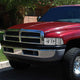 D-Motoring - 94-02 Dodge Ram Headlights - LED DRL - Chrome Housing - Clear Lens - Clear Corner - Plug-n-Play - Pair - 7