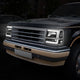 led-drl-91-94-ford-explorer-headlights-bumper-corner-lamps-black-housing-hl-lb2-fexp91-bk-cl1 - 9