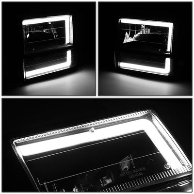 led-drl-91-94-ford-explorer-headlights-bumper-corner-lamps-tinted-housing-hl-lb2-fexp91-bk-sm-cl1 - 3