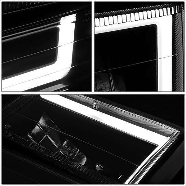 led-drl-91-94-ford-explorer-headlights-bumper-corner-lamps-tinted-housing-hl-lb2-fexp91-bk-sm-cl1 - 4