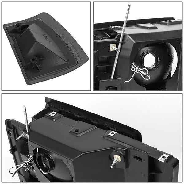 led-drl-91-94-ford-explorer-headlights-bumper-corner-lamps-tinted-housing-hl-lb2-fexp91-bk-sm-cl1 - 7