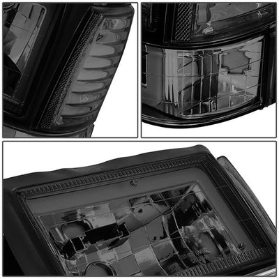 led-drl-91-94-ford-explorer-headlights-bumper-corner-lamps-smoked-lens-hl-lb2-fexp91-sm-cl1 - 5