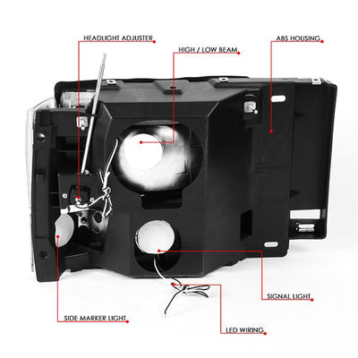 led-drl-91-94-ford-explorer-headlights-bumper-corner-lamps-smoked-lens-hl-lb2-fexp91-sm-cl1 - 8