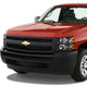 D-Motoring - 07-14 Chevy Silverado Headlights - LED DRL Strip - Clear Lens - Amber Corner - Plug-n-Play - Pair - 7