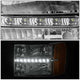 D-Motoring - Headlights - LED DRL - Chrome Housing - Amber Corner - Plug-n-Play - Pair - GMC Sierra 1500 / 2500 / 3500 - 2