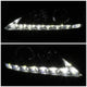 D-Motoring - 07-12 Lexus ES350 Headlights - LED DRL - Clear Lens - Projector - Plug-n-Play - Pair - 3