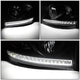 06-09 Ram Truck LED DRL Headlights - Black Housing - Clear Lens - Clear Corner - Pair - HL-LED-RM06-BK-CL1 - 3