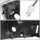 06-09 Ram Truck LED DRL Headlights - Black Housing - Clear Lens - Clear Corner - Pair - HL-LED-RM06-BK-CL1 - 6