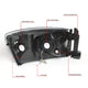 06-09 Ram Truck LED DRL Headlights - Black Housing - Clear Lens - Clear Corner - Pair - HL-LED-RM06-BK-CL1 - 7