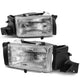 D-Motoring - Headlights - Plug-n-Play - Pair - 94-01 Dodge Ram 1500 / 2500 / 3500 - 1