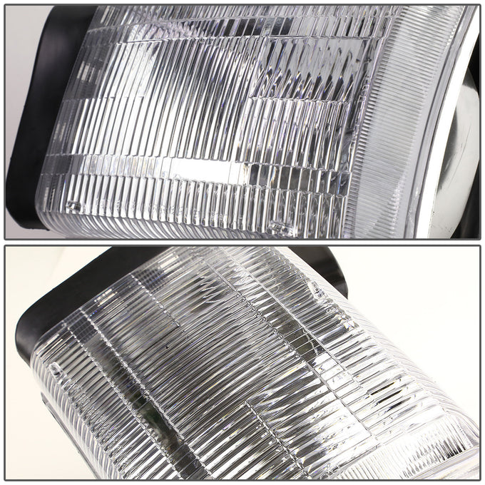 D-Motoring - Headlights - Plug-n-Play - Pair - 94-01 Dodge Ram 1500 / 2500 / 3500 - 2