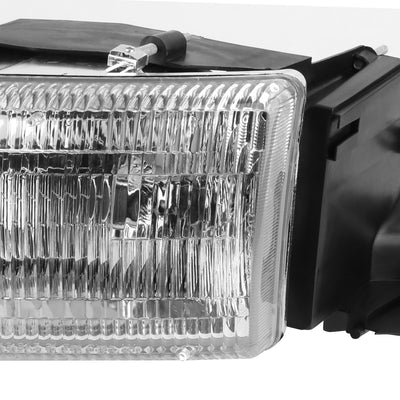 D-Motoring - Headlights - Plug-n-Play - Pair - 94-01 Dodge Ram 1500 / 2500 / 3500 - 3