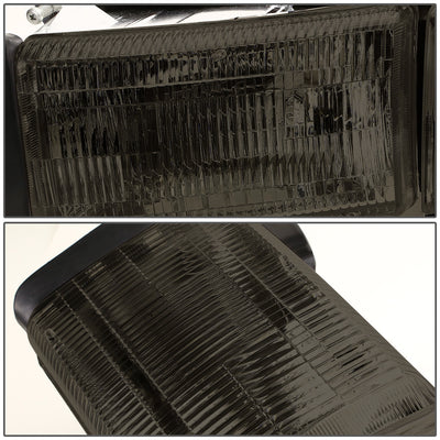 D-Motoring - Headlights - Smoked Lens - Plug-n-Play - Pair - 94-01 Dodge Ram 1500 / 2500 / 3500 - 2