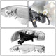 D-Motoring - Headlights - Chrome Housing - Amber Corner - Plug-n-Play - Pair - GMC Sierra 1500(HD) / 2500(HD) / 3500(HD) / Sierra C3 / Yukon - 4