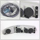 D-Motoring - Headlights - Smoked Lens - Amber Corner - Plug-n-Play - Pair - Buick Century / Buick Regal - 4