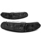 D-Motoring - Headlights - Smoked Lens - Clear Corner - Plug-n-Play - Pair - Buick Century / Regal - 1