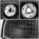D-Motoring - Headlights - Black Housing - Clear Corner - Plug-n-Play - Pair - 97-99 Buick LeSabre - 3