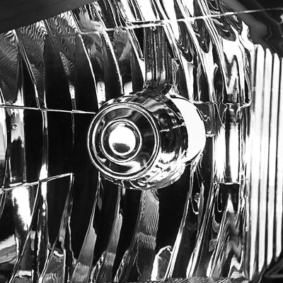 D-Motoring - Headlights - Black Housing - Clear Corner - Plug-n-Play - Pair - 11-15 Chevrolet Cruze - 3