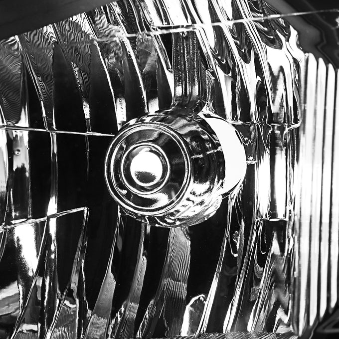 D-Motoring - Headlights - Black Housing - Clear Corner - Plug-n-Play - Pair - 11-15 Chevrolet Cruze - 3