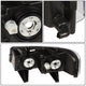 D-Motoring - Headlights - Black Housing - Plug-n-Play - Pair - Chevrolet Express 1500 / 3500 / GMC Savana 1500 / 2500 / 3500 - 5