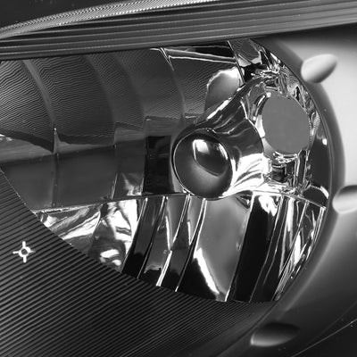D-Motoring - Headlights - Black Housing - Clear Corner - Plug-n-Play - Pair - 06-11 Chevrolet HHR - 3