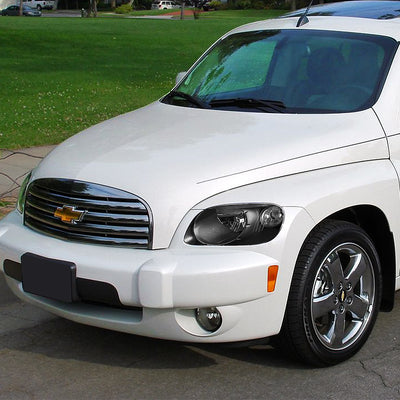 D-Motoring - Headlights - Black Housing - Clear Corner - Plug-n-Play - Pair - 06-11 Chevrolet HHR - 6