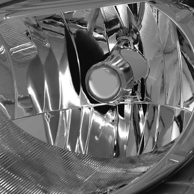 D-Motoring - Headlights - Smoked Lens - Clear Corner - Plug-n-Play - Pair - 06-11 Chevrolet HHR - 2