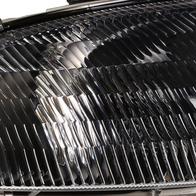 D-Motoring - Headlights - Black Housing - Clear Corner - Plug-n-Play - Pair - Chevrolet Lumina / Monte Carlo - 3
