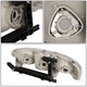 D-Motoring - Headlights - Black Housing - Clear Corner - Plug-n-Play - Pair - Chevrolet Lumina / Monte Carlo - 5