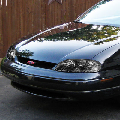 D-Motoring - Headlights - Black Housing - Clear Corner - Plug-n-Play - Pair - Chevrolet Lumina / Monte Carlo - 6