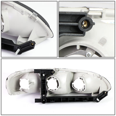 D-Motoring - Headlights - Smoked Lens - Clear Corner - Plug-n-Play - Pair - Chevrolet Lumina / Monte Carlo - 5