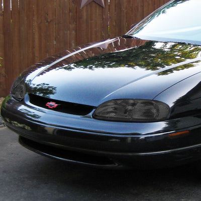 D-Motoring - Headlights - Smoked Lens - Clear Corner - Plug-n-Play - Pair - Chevrolet Lumina / Monte Carlo - 6