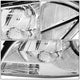 D-Motoring - Headlights - Chrome Housing - Clear Corner - Plug-n-Play - Pair - 08-12 Chevrolet Malibu - 4