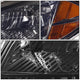 D-Motoring - Headlights - Smoked Lens - Amber Corner - Plug-n-Play - Pair - 08-12 Chevrolet Malibu - 4