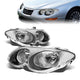 99-04 Chrysler 300M Headlights - Black Housing - Plug-n-Play - Pair