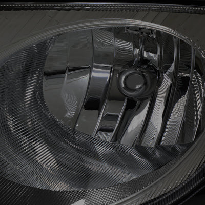 D-Motoring - Headlights - Smoked Lens - Plug-n-Play - Pair - 99-04 Chrysler 300M - 2