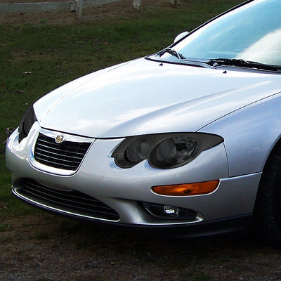 D-Motoring - Headlights - Smoked Lens - Plug-n-Play - Pair - 99-04 Chrysler 300M - 5