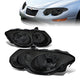 99-04 Chrysler 300M Headlights - Smoked Housing - Smoked Lens - Plug-n-Play - Pair
