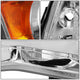 D-Motoring - Headlights - Chrome Housing - Amber Corner - Plug-n-Play - Pair - Chrysler Town & Country / Dodge Grand Caravan - 4