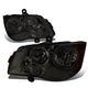 D-Motoring - Headlights - Smoked Lens - Amber Corner - Plug-n-Play - Pair - Chrysler Town & Country / Dodge Grand Caravan - 1
