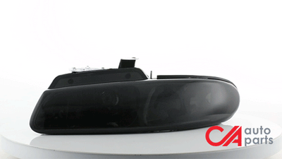 D-Motoring - Headlights - Smoked Lens - Clear Corner - Plug-n-Play - Pair - Chrysler Town & Country / Dodge Caravan / Grand Caravan / Plymouth Voyager - 2