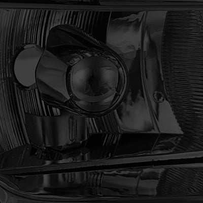D-Motoring - Headlights - Smoked Lens - Amber Corner - Projector - Plug-n-Play - Pair - Chrysler Town & Country / Dodge Caravan / Grand Caravan / Plymouth Voyager - 3