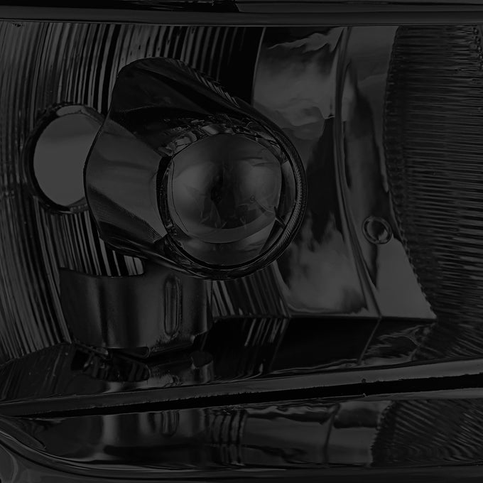 D-Motoring - Headlights - Smoked Lens - Amber Corner - Projector - Plug-n-Play - Pair - Chrysler Town & Country / Dodge Caravan / Grand Caravan / Plymouth Voyager - 3
