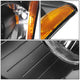D-Motoring - Headlights - Black Housing - Amber Corner - Plug-n-Play - Pair - 07-12 Dodge Caliber - 3