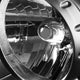 D-Motoring - Headlights - Black Housing - Clear Corner - Plug-n-Play - Pair - 07-12 Dodge Caliber - 2