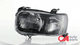 D-Motoring - Headlights - Black Housing - Clear Corner - Plug-n-Play - Pair - 01-04 Ford Escape - 2