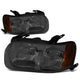 D-Motoring - Headlights - Smoked Lens - Amber Corner - Plug-n-Play - Pair - 01-04 Ford Escape - 1